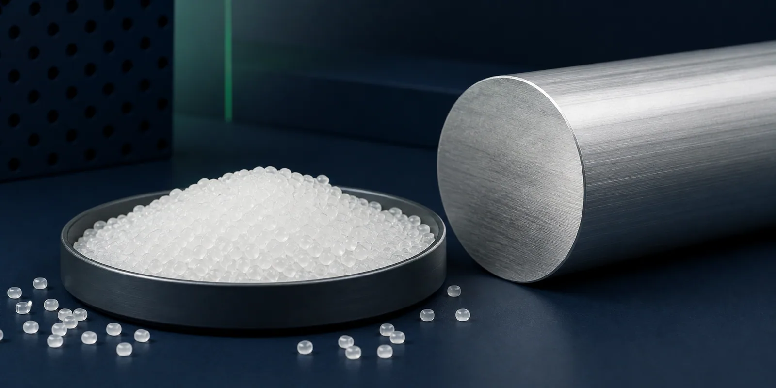 Imported polymers and primary aluminum